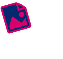 immagine infografica bianca di uno schermo di computer